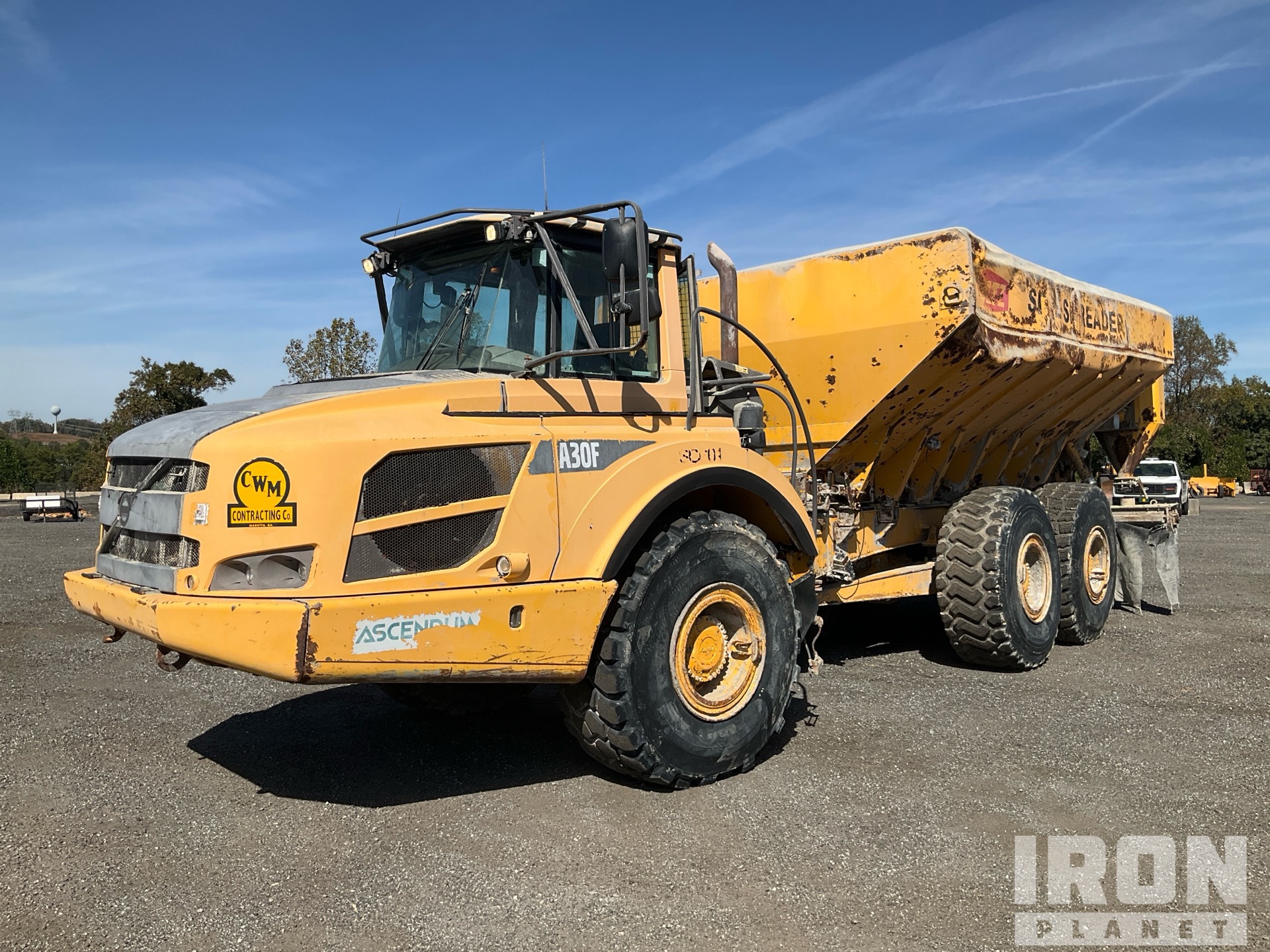 2016 Volvo A30F Articulated Dump Truck