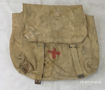 (18) Vintage British WWII Tan Canvas Field Bags