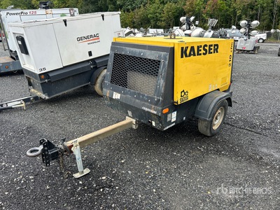 2009 Kaeser 210 cfm Mobile Sprężarka powietrza