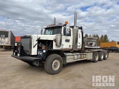 2014 Western Star 4900SA 8x6 Sleeper Texas Ciężarówka z platformą