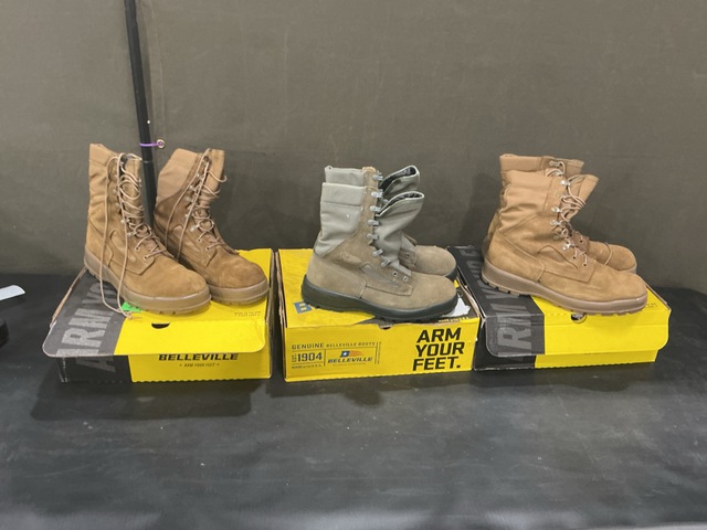 (24) Pairs of Combat Boots