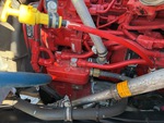 Engine with Air Compressor