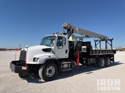 National 600H 20 ton Straight Boom on 2015 Freightliner 114SD 6x4 Crane Truck