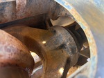 Undercarriage with Left Track Tensioner