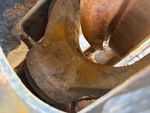 Undercarriage with Right Track Tensioner