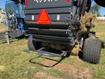 Chassis with Bale Push Bar