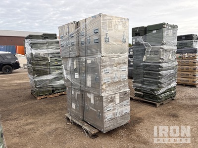 Quantity of (4) - Pallets - 58 items total - Thermodyne - SKB - General Dynamics - Equipment, Flight and Server Cases - Computer Accessories (Unused)