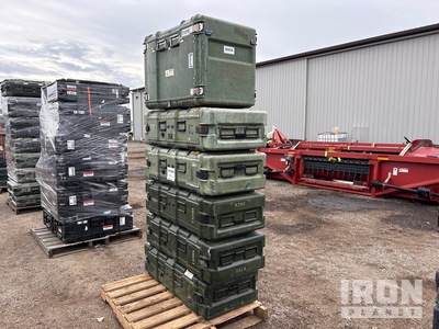 Quantity of (3) - Pallets - 34 items total Equipment Cases and - 1U-2U-4U-7U-8U-10U - Server Cases - Computer Accessories (Unused)