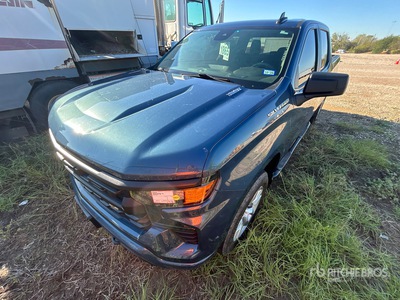2024 Chevrolet Silverado 1500 Custom 4x2 Crew Cab Pickup (Inoperable)