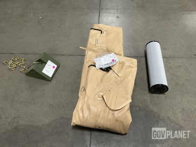(12) Wheel-Track Chocks, (1) Fitted Vehicular Body Covers & Assorted Items