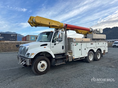 2007 Altec AM855 55 ft on 2007 International 7500 6x4 Lkw-Arbeitsbühne