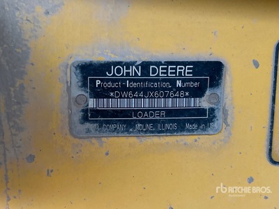 2006 John Deere 644J Pala Cargadora