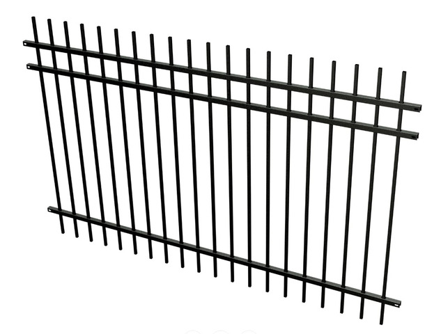 Quantity of 8 ft x 5 ft Powder Coated Fencing (Unused) Quantity of 8 ft x 5 ft Powder Coated Fencing (Unused)