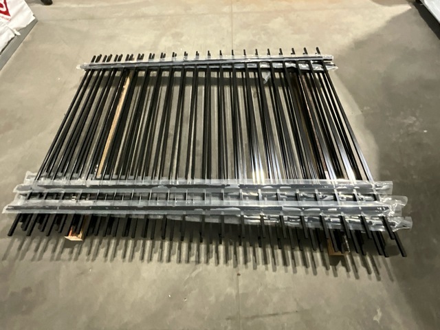 Quantity of 8 ft x 6 ft Powder Coated Fencing (Unused) Quantity of 8 ft x 6 ft Powder Coated Fencing (Unused)