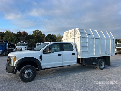 2017 Ford F-550 XL 4x2 Crew Cab Chipper Truck