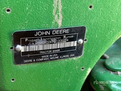 2017 John Deere 8345R 4WD Tractor