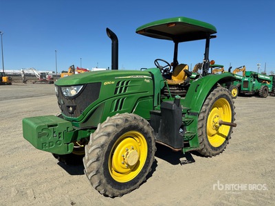 2017 John Deere 6130M 4WD Tractor