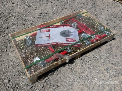 2026 Suihe 9200 LBS Lote de Matracas con Cadenas (Sin Usar) / Ratchet Binders and Chains (Unused)