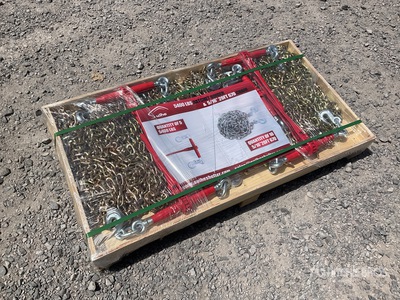 2026 Suihe 5400 LBS Lote de Matracas con Cadenas (Sin Usar) / Ratchet Binders and Chains (Unused)