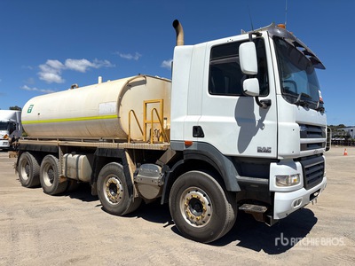 2014 DAF CF85 13500 L 8x4 Twin-Steer Water Truck