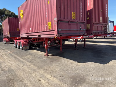 2020 MaxiTrans 6.1 m Tri/A Lead Container Trailer