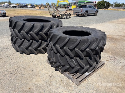 Firestone 420/85R28 & 520/85R38 Tractor Tires (Unused) - Fits New Holland T6080
