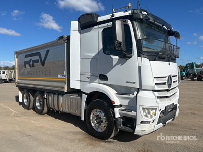 2018 Mercedes-Benz Actros 2653 6x4 3-Achs Kipper-Lkw