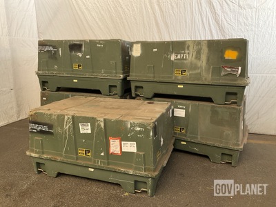 (5) Plastics Research 103060-301 Shipping & Storage Containers