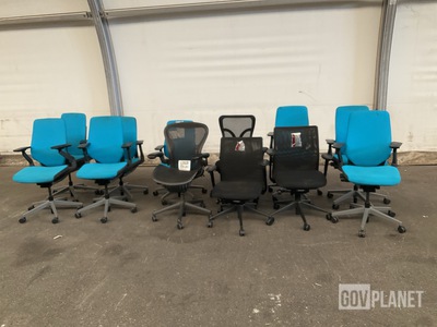 (12) Office Chairs
