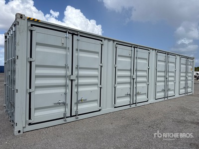 2026 40 ft High Cube Multi-Door Open-Sided Storage Container