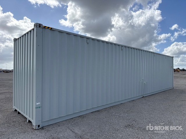 40ft Container With Rack 2026 40 ft High Cube Multi-Door Open-Sided Storage Container for Sale in FL