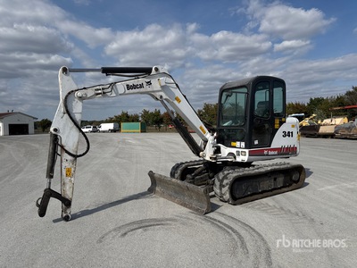 2008 Bobcat 341G Mini Excavator