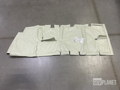 (4) Lockheed Martin 48-3353467-605 Aircraft Cabin Insulation Blankets