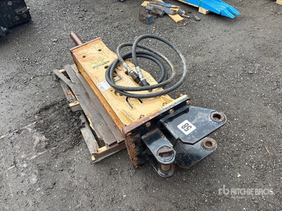Quantity of 72 in Q/C Hydraulic Breaker - Fits Case 580SN