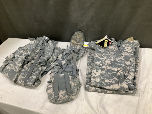 (30) Pairs of Trousers, (121) Canteen Pouches, (45) Mag Pouches & Assorted Items (30) Pairs of Trousers, (121) Canteen Pouches, (45) Mag Pouches & Assorted Items