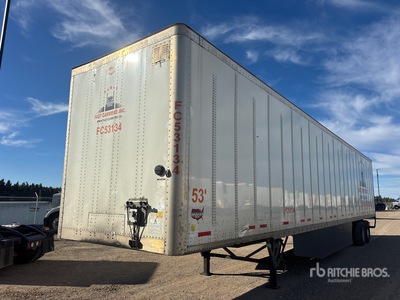 2023 Wabash 53 ft x 102 in T/A Van Trailer