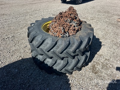 Quantity of (2) 380/85R30 Pneumatici