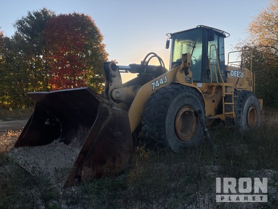 John Deere 744J Wheel Loader (Inoperable)