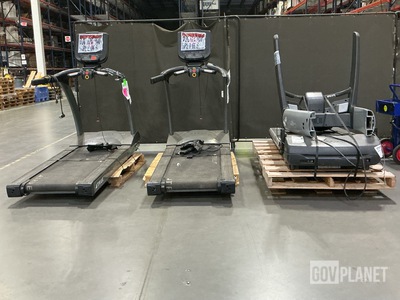 (3) Assorted Treadmills