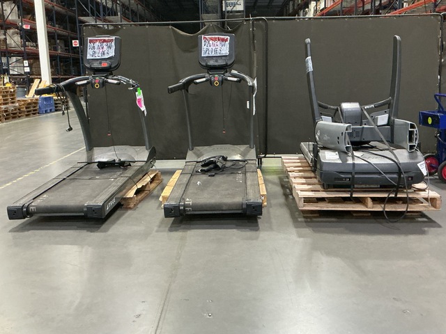 (3) Assorted Treadmills