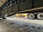 Trailer Chassis with Frame Rails/ Main Beams Condition