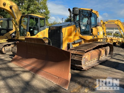 John Deere 850K LGP Cab, 6 Way Blade جرافة مجنزرة