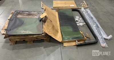 (1) Vehicular Fitted Cover & (1) 57K0158 Soft Top Parts Kit