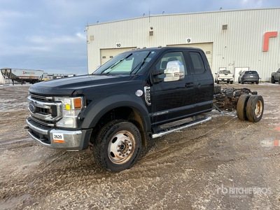 2021 Ford F-550 4x4 Extended Cab Cab and Chassis