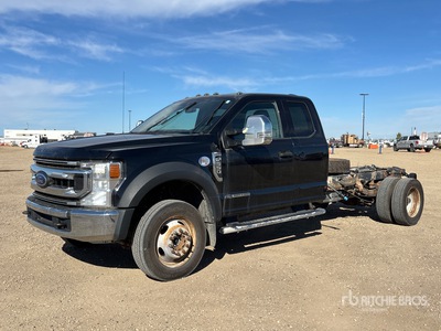 2021 Ford F-550 4x4 Extended Cab الكابينة والهيكل