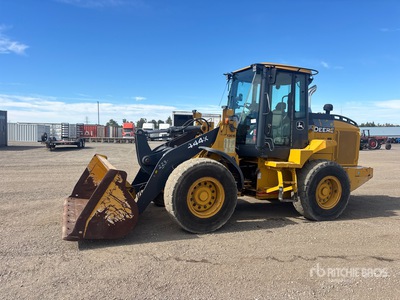2016 John Deere 444K Pala gommata (Inoperable)