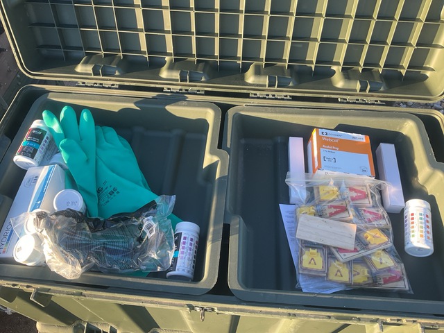 (2) Field Sanitation Kits