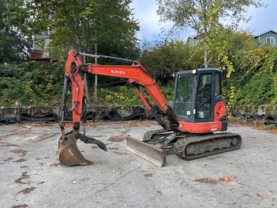 2017 Kubota U55-4R3A Mini Excavator