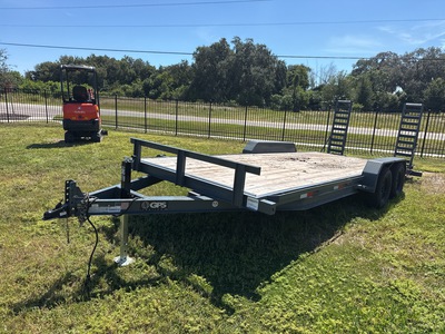 GPS EH207K 20 ft T/A Equipment Trailer