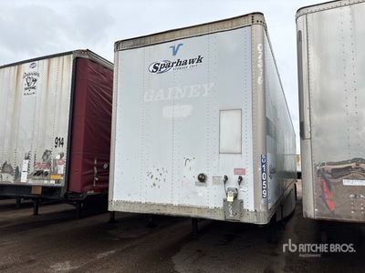2007 Vanguard MaxCube 53 ft x 102 in T/A Van Trailer